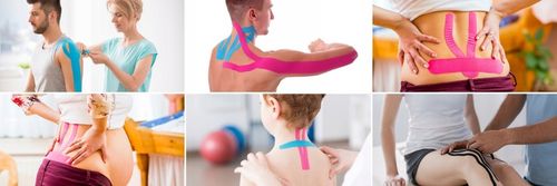 Taśma do kinesiotapingu tejpy CURETAPE CLASSIC do CIAŁA i TWARZY na Arena.pl