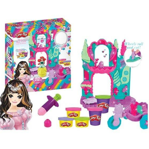 Ciastolina Masa Plastyczna Ciasto Makaron Duży Zestaw Kreatywny Zamek na Arena.pl