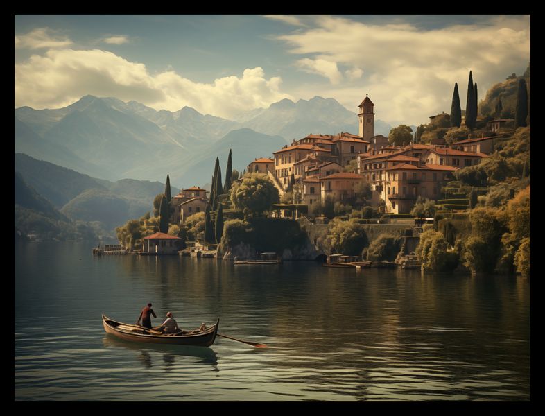 Plakat 40x30cm Spokojna Nostalgia zdjęcie 2