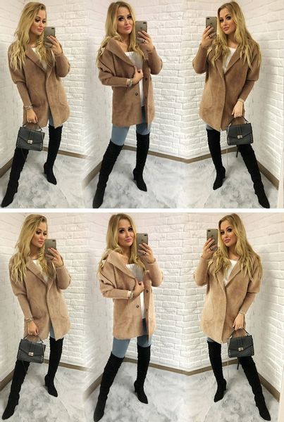 Sweter ALPAKI kurtka WEŁNA MODNE KOLORY oversize zdjęcie 12