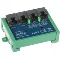 SWITCH POE, EXTENDER STG-SW-POE-4-120 4-PORTOWY STG