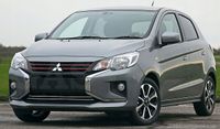 Mitsubishi Mirage Hatchback -Chromowane Listwy Grill Atrapy Zderzaka Tuning