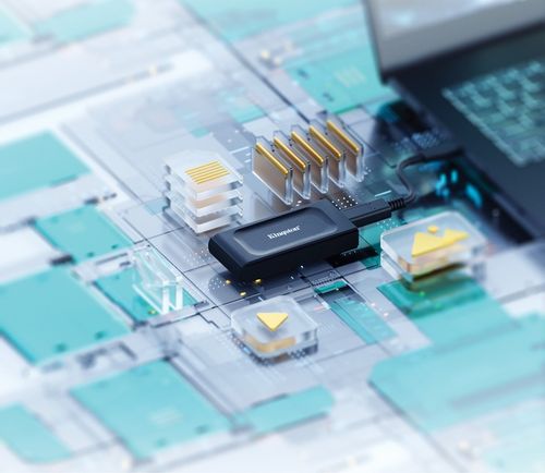 Dysk zewnętrzny SSD Kingston XS1000 1TB USB 3.2 Gen 2 SXS1000 na Arena.pl