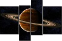 130CM 85 OBRAZ 4 ELEM NA ORBICIE ŚCIENNY