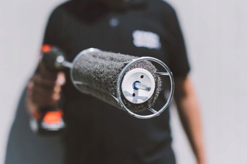 KUBALA Przyrząd do mycia czyszczenia wałków, pasuje do wałek do gładzi na Arena.pl