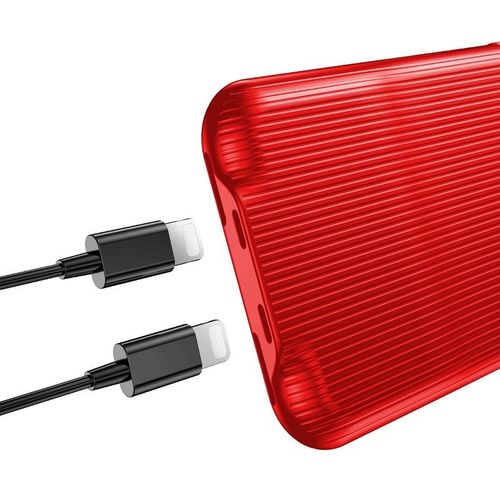 Etui Z Adapterem Audio Baseus Audio Case Do Iphone X (Czerwone) na Arena.pl