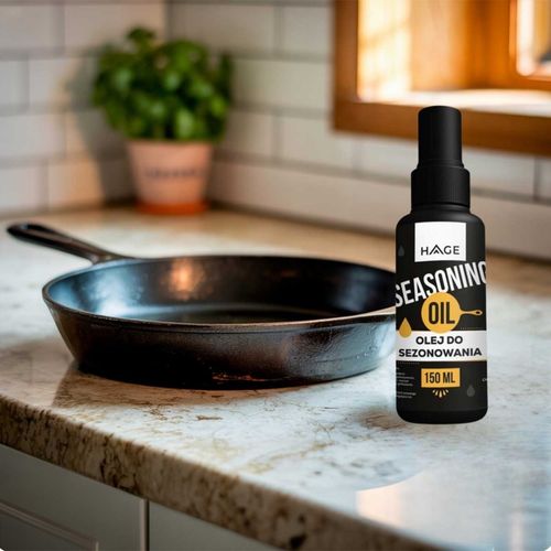 olej 150ml do konserwacji sezonowania naczyć żeliwnych na Arena.pl