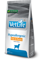 farmina vet life canine hypoallergenic fish&potato 2kg