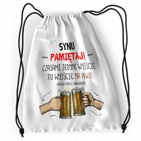 Plecak Dla Syna Sportowy Szkolny Worek Torba Z Nadrukiem Ze Zdjęciem