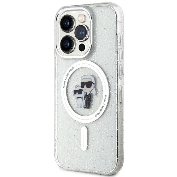 Etui Karl Lagerfeld do iPhone 15 Pro, Przezroczysty, MagSafe zdjęcie 2
