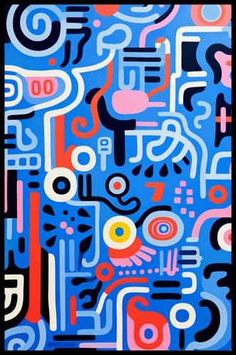 Plakat 56,6x86,4cm Rytmiczne Echo na Arena.pl