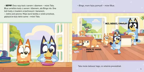 Bluey. Mini-Blue. Moja Czytanka na Arena.pl