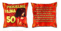 poduszka - piekielnie fajna 50 - s135