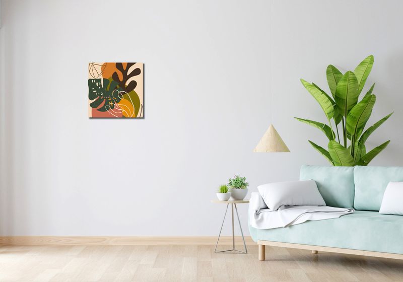 Obraz 40x40cm Leśna Kompozycja zdjęcie 2