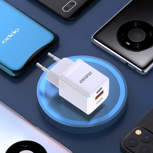 ładowarka sieciowa gan 33w pps usb-c usb-a biała na Arena.pl
