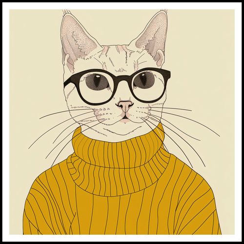 Plakat 100x100cm Intelektualista na Arena.pl