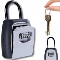 SEJF NA KLUCZE ZEWNĘTRZNY KASETKA NA SZYFR KOD METALOWA SKRYTKA KŁÓDKA