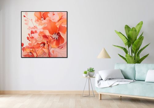 Plakat 100x100cm Płynąca Pasja na Arena.pl