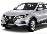 Nissan Rogue Sport - Chromowane Listwy Chrome Grill Atrapy Zderzaka Tuning