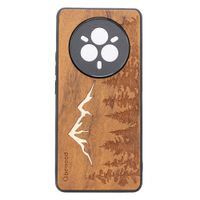Drewniane Etui Bewood do Realme 14 Pro Plus 5G GÓRY IMBUIA