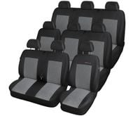 Pokrowce na fotele szyte na miarę do Ford Transit Custom 9-os. (6x1) 2014-