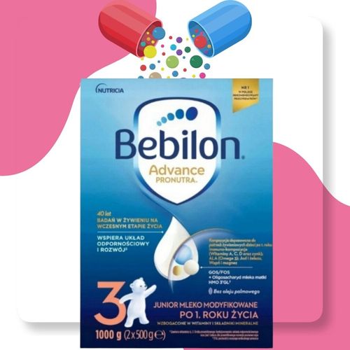 Mleko modyfikowane BEBILON 3 Pronutra Advance 1000g po 1. roku życia na Arena.pl