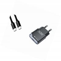 Ładowarka slim GaN 30W wejście USB-C z kablem 1,5m do Samsung Galaxy M51