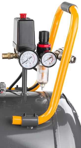 KOMPRESOR BEZOLEJOWY 100L SPRĘŻARKA 8 BAR 580l/min 230V CICHY 79dB 4,1KM zdjęcie 4