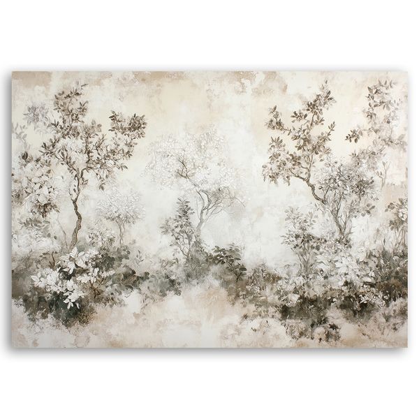 Obraz na płótnie,  Mgła wśród drzew 90x60 zdjęcie 4