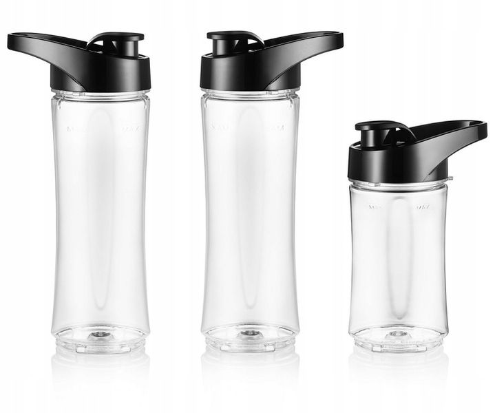 BLENDER KIELICHOWY SZKLANY DO KOKTAJLI KERCH FIT 3BIDONY 900W KRUSZY LÓD zdjęcie 3