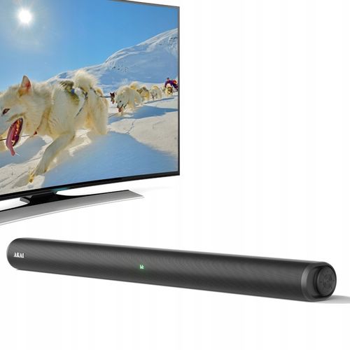 SOUNDBAR 2.0 60W RMS WYŚWIETLACZ BLUETOOTH 5.3 RADIO FM AUX MP3 AKAI ASB-6L na Arena.pl