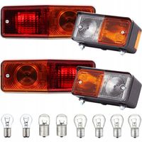 LAMPY ZESPOLONE PRZEDNIE TYLNE NA BLOTNIK Z ZAROWKAMI