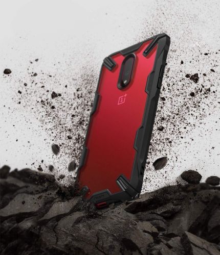 Etui Ringke Fusion-X OnePlus 7 Black na Arena.pl