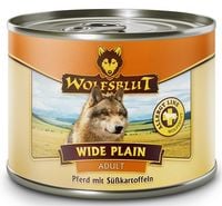 Wolfsblut Dog Wide Plain - Konina I Bataty Puszka 200G