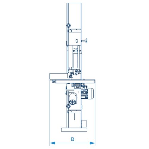 Pionowa piła taśmowa pilarka taśmówka do drewna 1,1 kW Panhans 400 V na Arena.pl