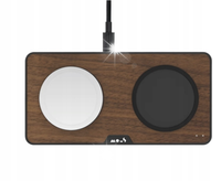 STACJA ŁADUJĄCA MAGSAFE ORZECH BEZPRZEWODOWA SZYBKA ŁADOWARKA QI 5W MOUS