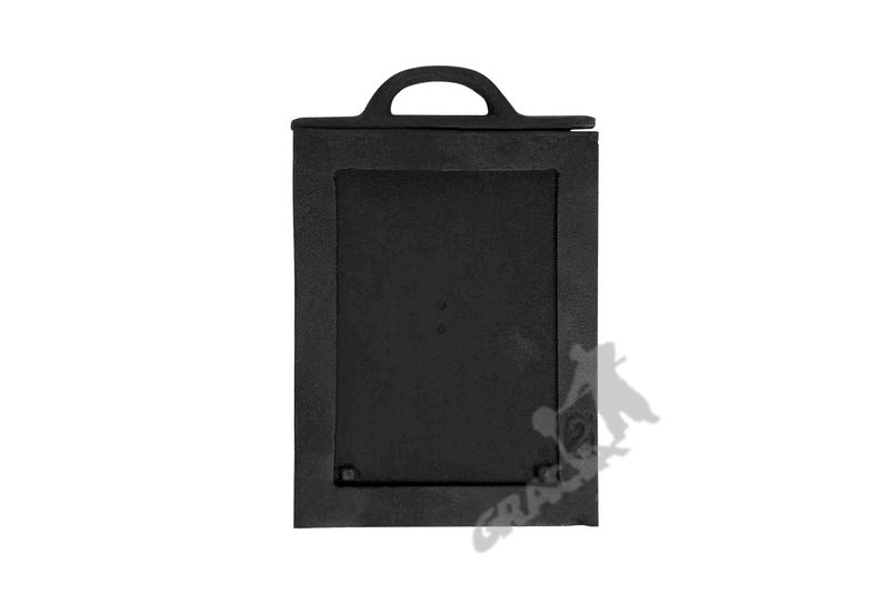 SZYBEREK MAŁY 3-ELEMENTOWY szyber żeliwny do pieca zdjęcie 2