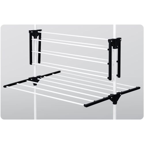 Suszarka na pranie stojąca rozkładana Delia biała 15 m.b. na Arena.pl