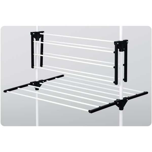 Suszarka na pranie stojąca rozkładana Delia biała 15 m.b. zdjęcie 7