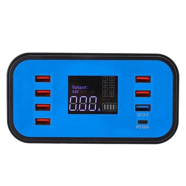 Stacja ładowania 8x USB / QC 3.0 / Type-C - ładowarka zdjęcie 4