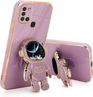 ETUI ASTRONAUT 6D DO SAMSUNG A21S SILIKON + SZKŁO