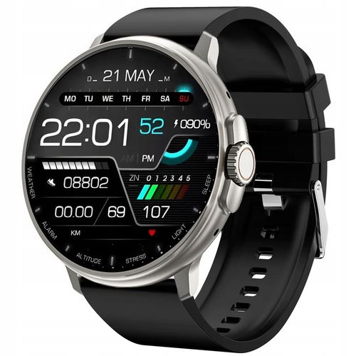 Zegarek męski SMARTWATCH Rubicon ROZMOWY KROKI SMS Sportowy MENU PL na Arena.pl