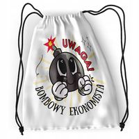Plecak Sportowy Szkolny Ekonomisty Worek Torba Z Nadrukiem Ze Zdjęciem