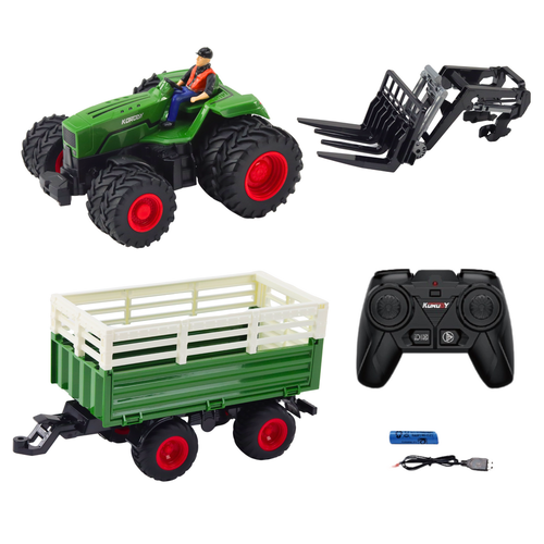 DLA DZIECI ZIELONY TRAKTOR STEROWANY na Arena.pl