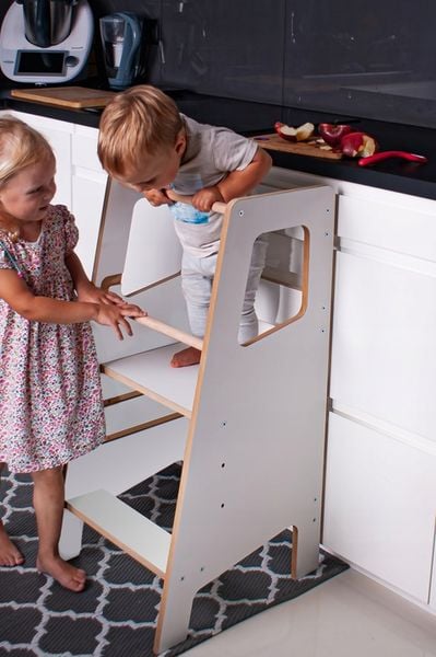 Kitchen Helper/Pomocnik kuchenny biały MDF BRM zdjęcie 5