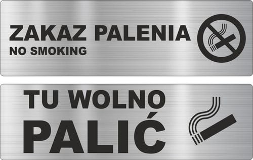 Tabliczka nierdzewna piktogram Restauracja biuro na Arena.pl