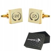 Spinki do mankietóW TWOJE INICJAŁY