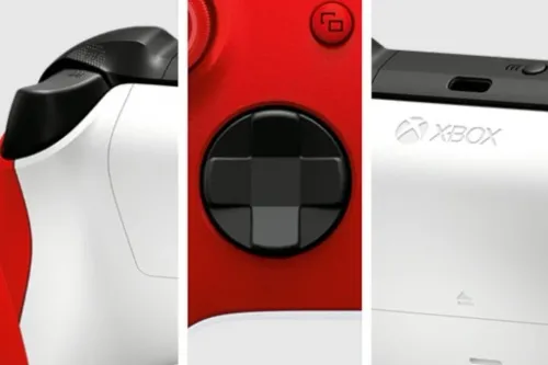 Kontroler MICROSOFT XBOX Series X/S Czerwony na Arena.pl