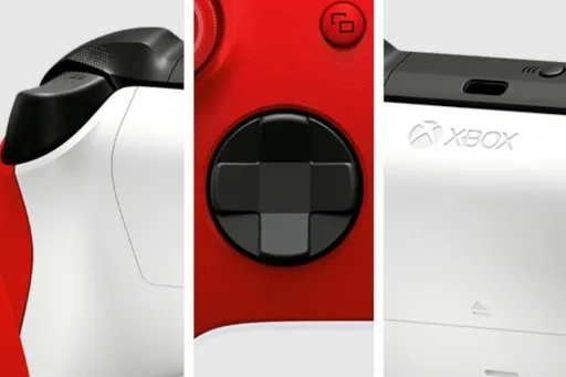 Kontroler MICROSOFT XBOX Series X/S Czerwony zdjęcie 11