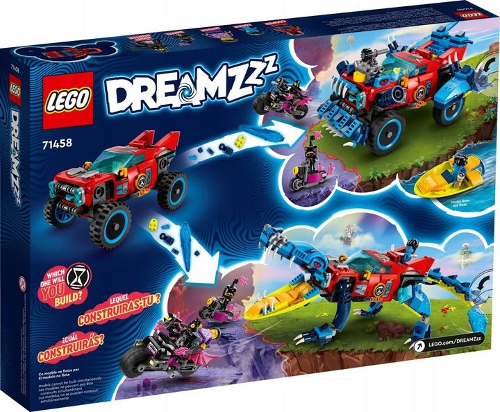 LEGO DREAMZzz 71458 Krokodylowy samochód zdjęcie 1